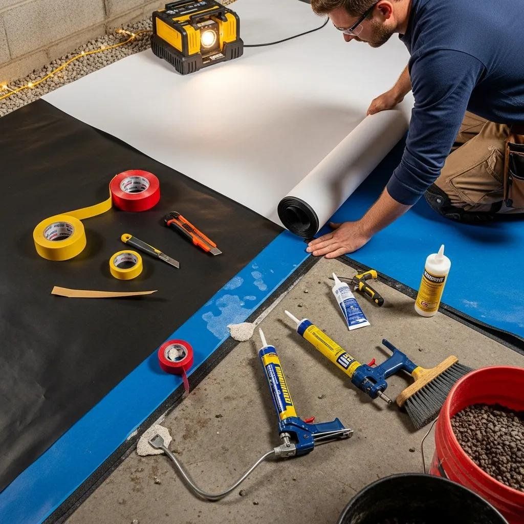 Professional Crawl Space Vapor Barrier Installation — Moisture Control & Mold Prevention